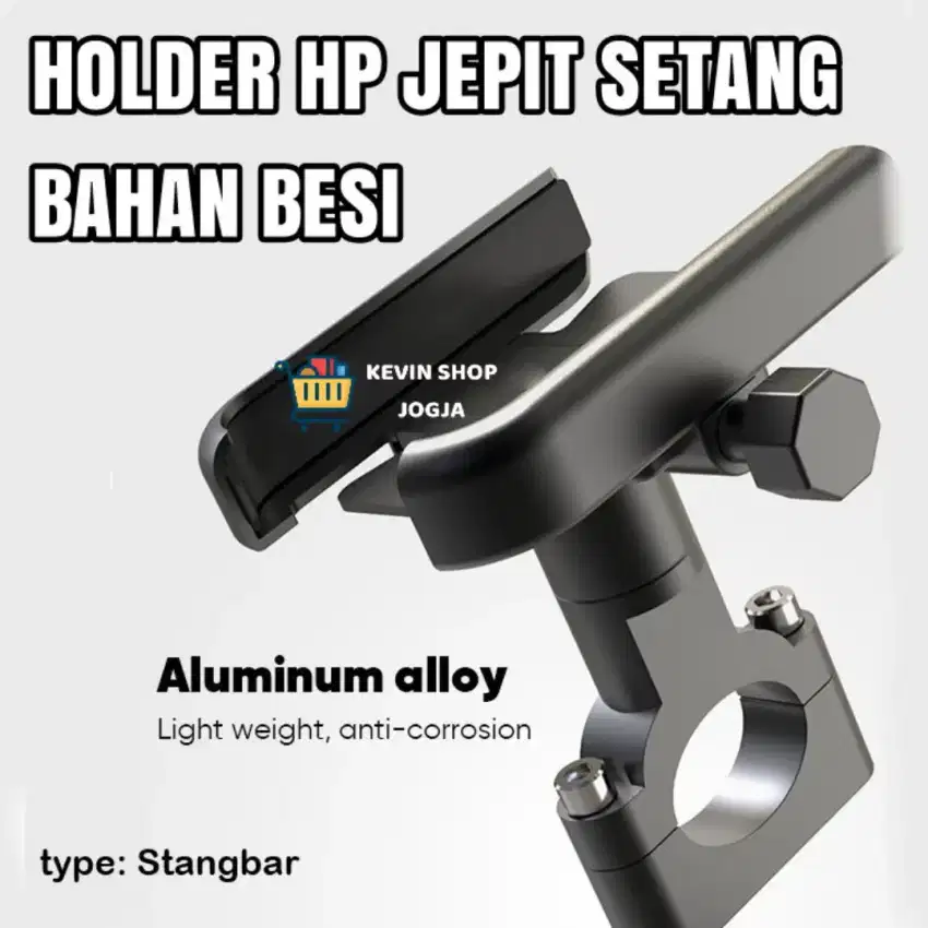 HOLDER HP JEPIT SETANG
BAHAN BESI