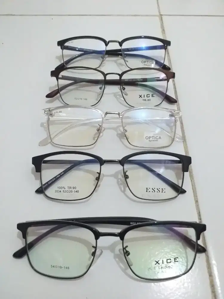 Promo frame model terbaru + lensa sv cr anti radiasi