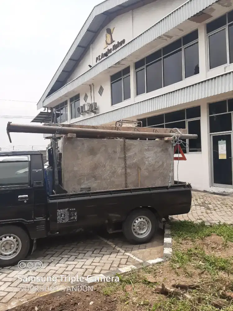 Bak air tandon beton cor tanam