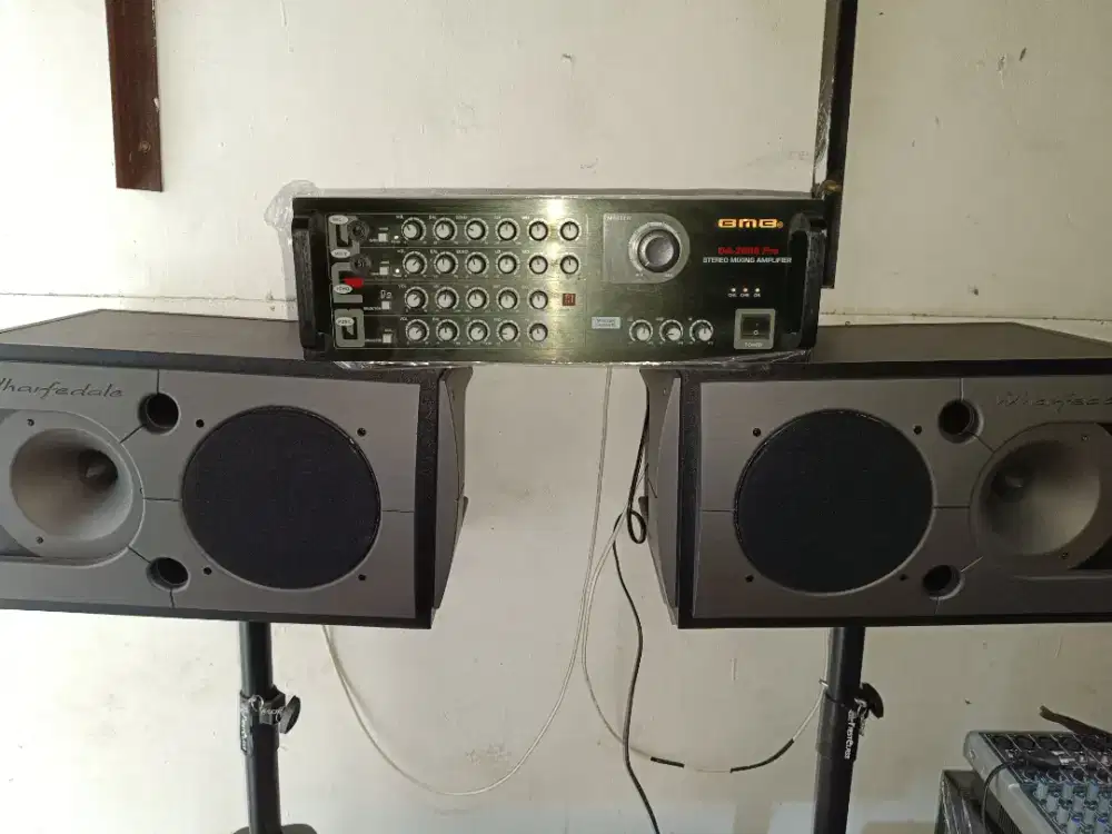 wharfedale spaker karoake pasif 8inch 2190 original england TV