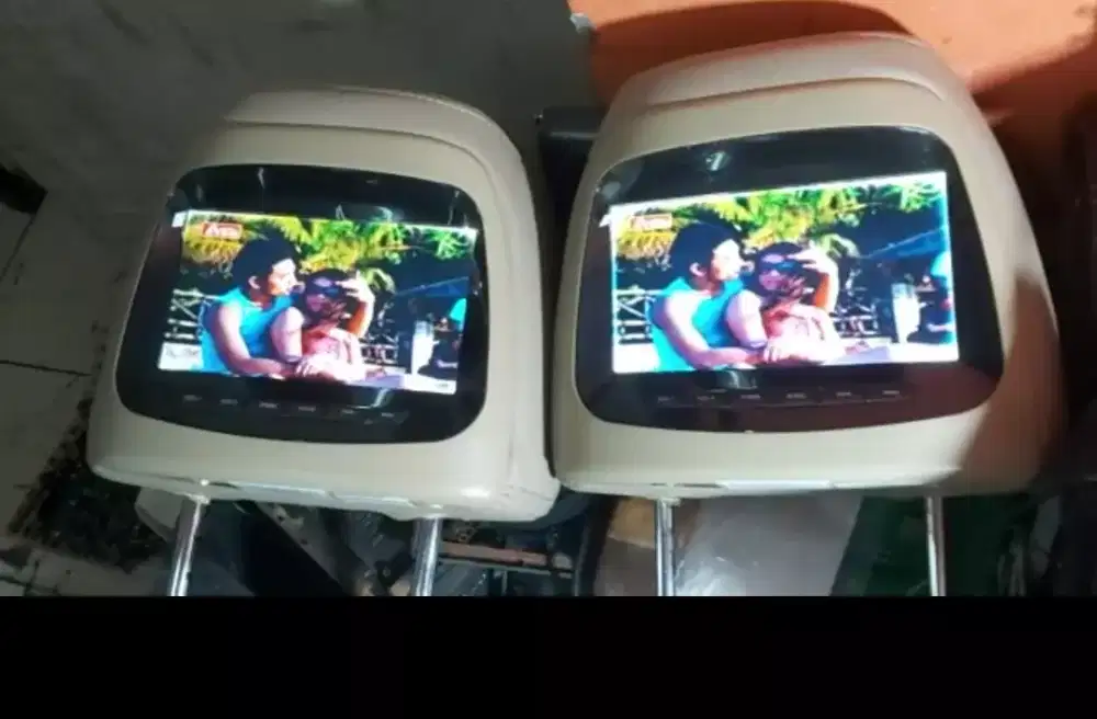 Headrest warna kreem normal