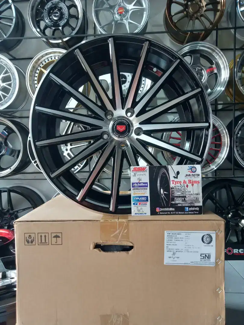 Velg vossen vsf r20 5x114.3 lbr8,5/9,5 et40