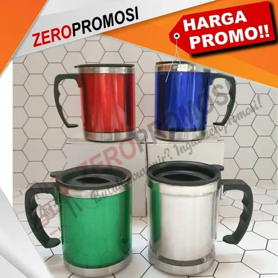 Souvenir mug stainless sporty dan eksklusif