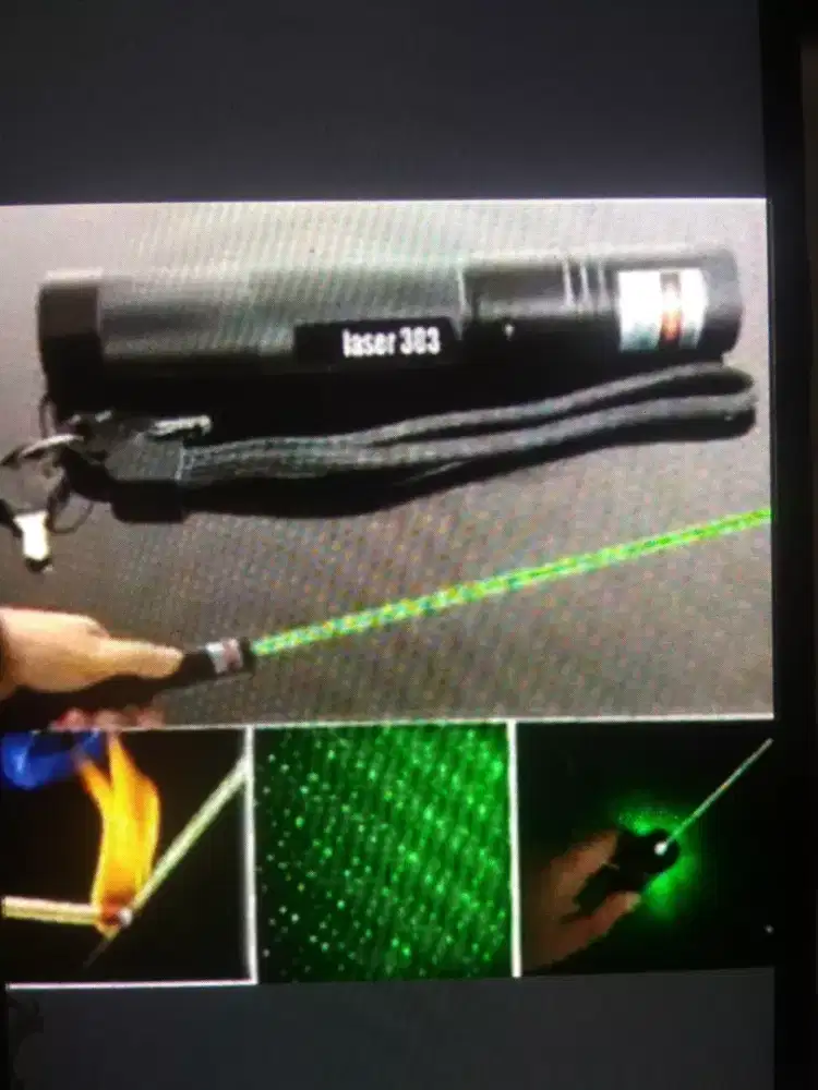 Green laser pointer 303 laser warna hijau proyektor