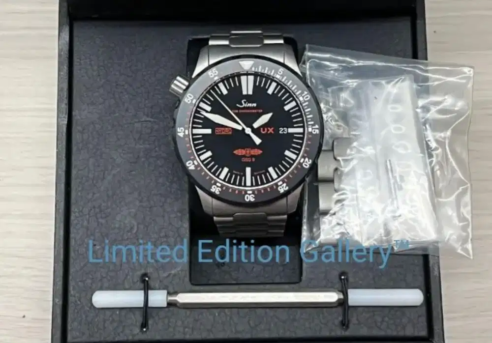 Extreme Diver Watch Sinn UX Hydro EZM 2B 5000m GSG9 Special Edition