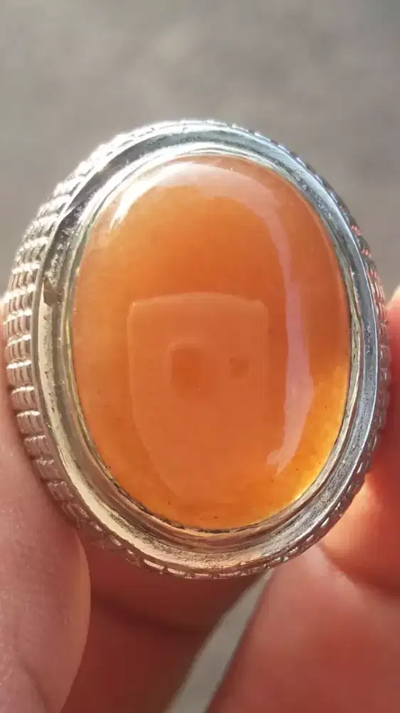 Jual Batu Cincin Permata Yellow Sapphire Bagus sekali