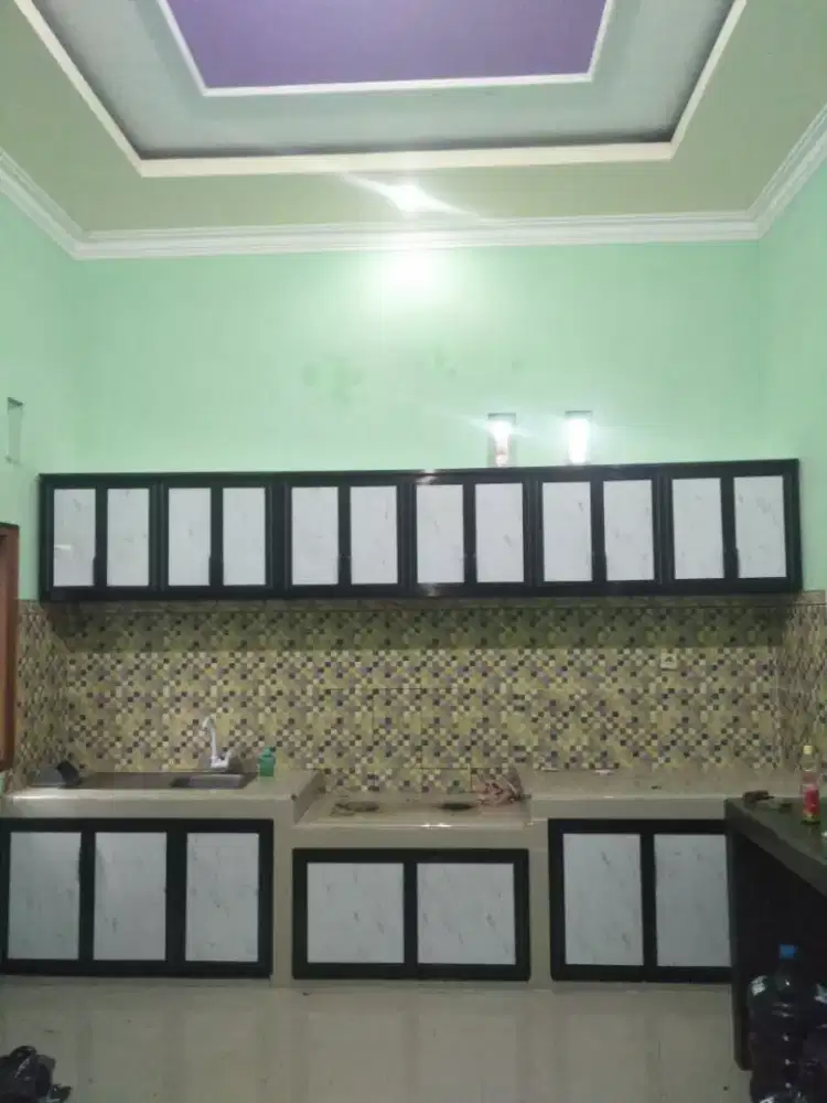 Kitchen set aluminium minimalis joss