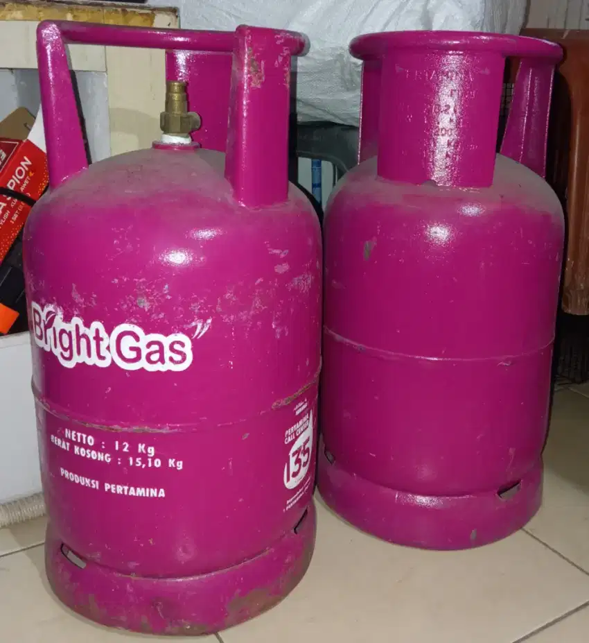 Tabung Bright Gas 12 Kilogram / 12 Kg Cinunuk