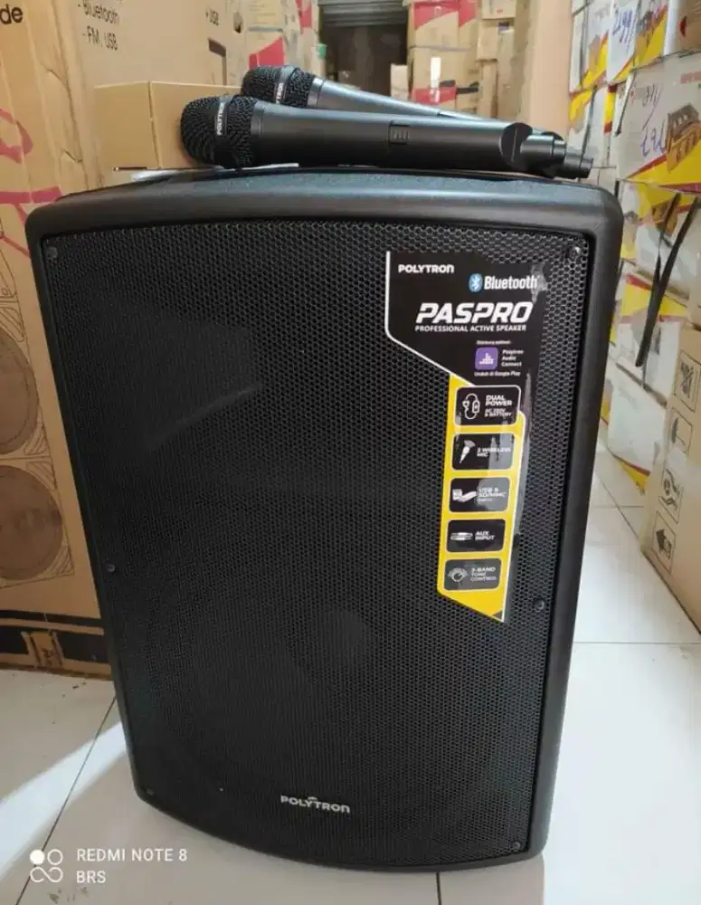 Speaker portabel POLYTRON PASPRO 12F3