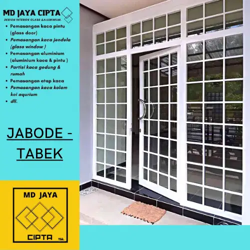 Pintu Kaca Aluminium Ornamen Modern Klasik Pintu Kaca Dekorasi Rumah