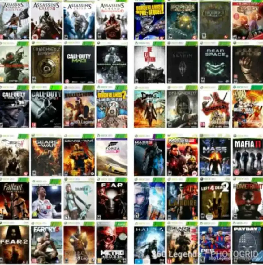 Isi game ps3 dan xbox 360