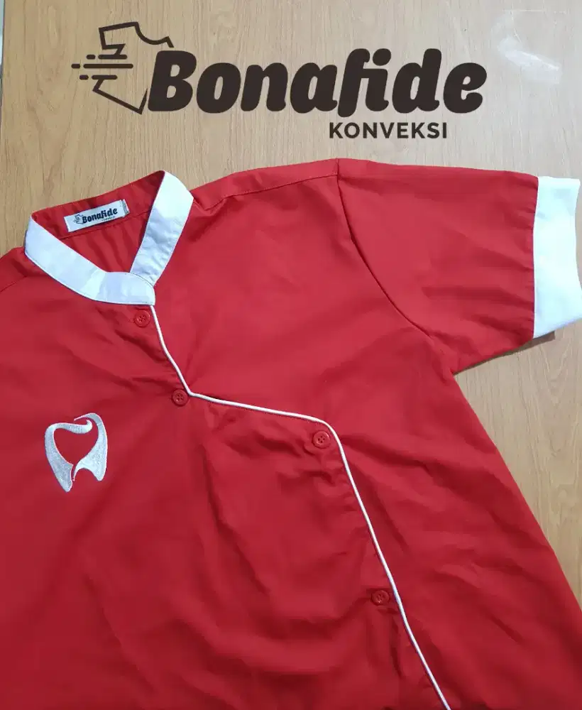 Kemeja kantor, Kemeja Bordir, Bordir Murah, Seragam Kantor