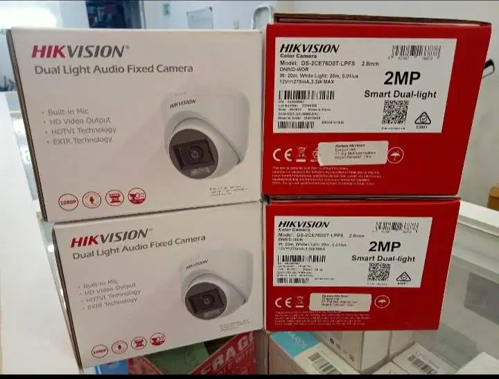 PROMO CCTV HIKVISION DUAL LIGHT AUDIO 2MP