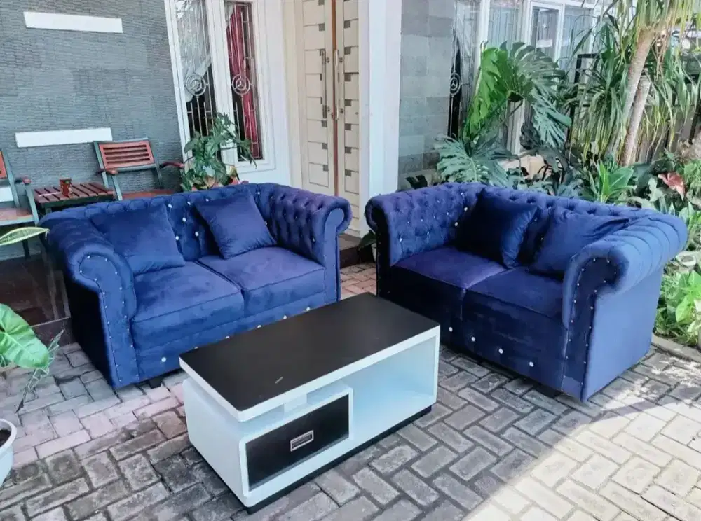 Sofa chesterfeld Sofa seribu kancing