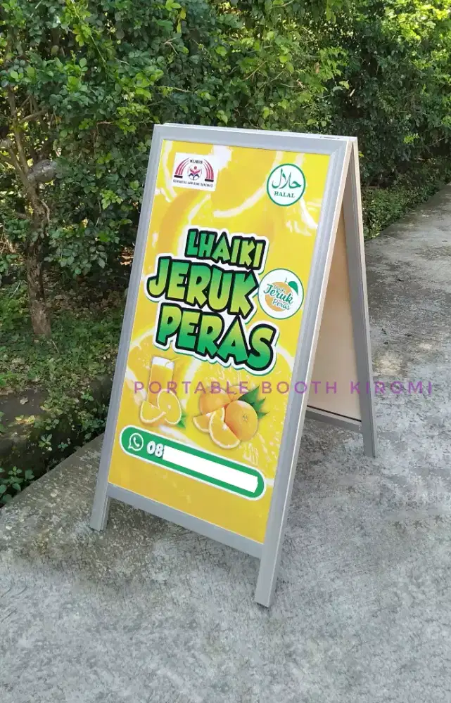 Papan Nama Alumunium Signboard