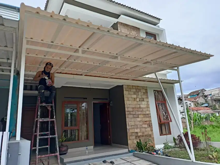 Kanopi alderon murah, kanopi alderon twinwall #288