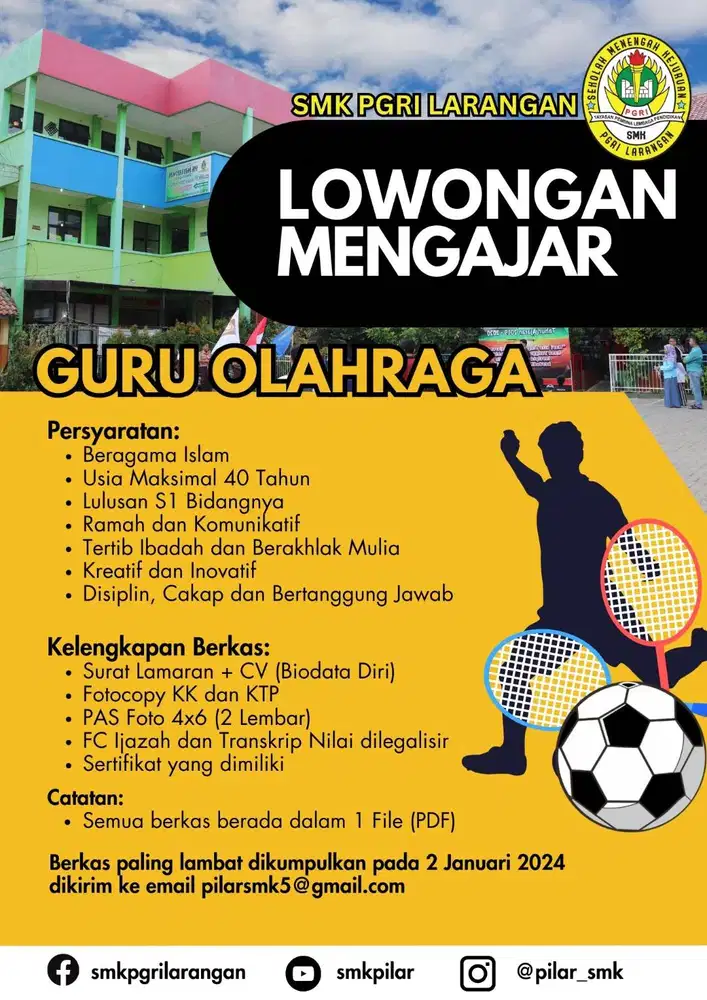 Lowongan kerja mengajar di jakarta selatan olx murah dengan harga