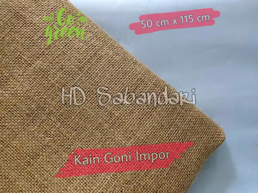 Kain goni impor burlap impor jute impor karung goni