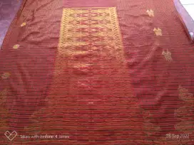 Songket asli minang motif rumah gadang