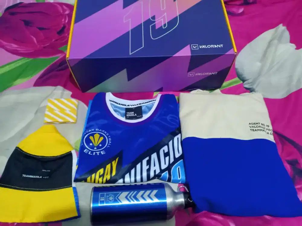 Official Merchandise Valorant Team Manila Neon Swag Kit Size S