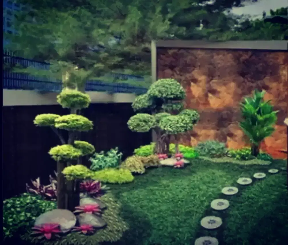 Tukang buat taman medan