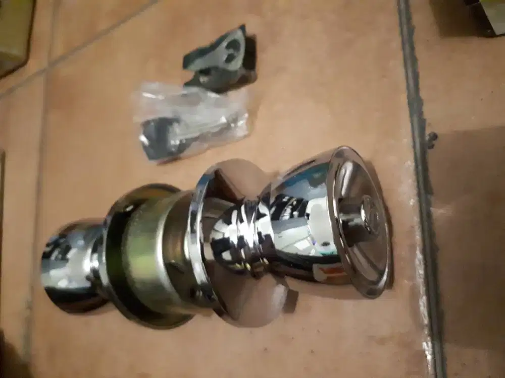Alpha Lockset NO-L8000 Custom kunci Bulat + kunci (A-718A)