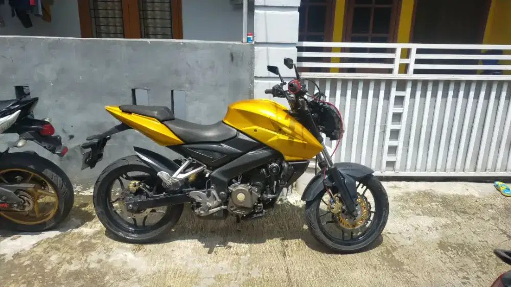 NS200,plat panjang,pwk33,gear set baru,lampu led