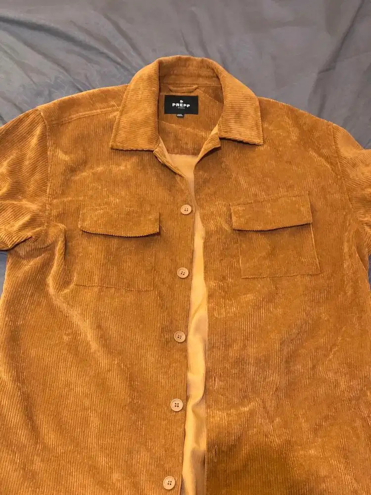 Prepp Studio Burgundy Jacket Brown dan Green