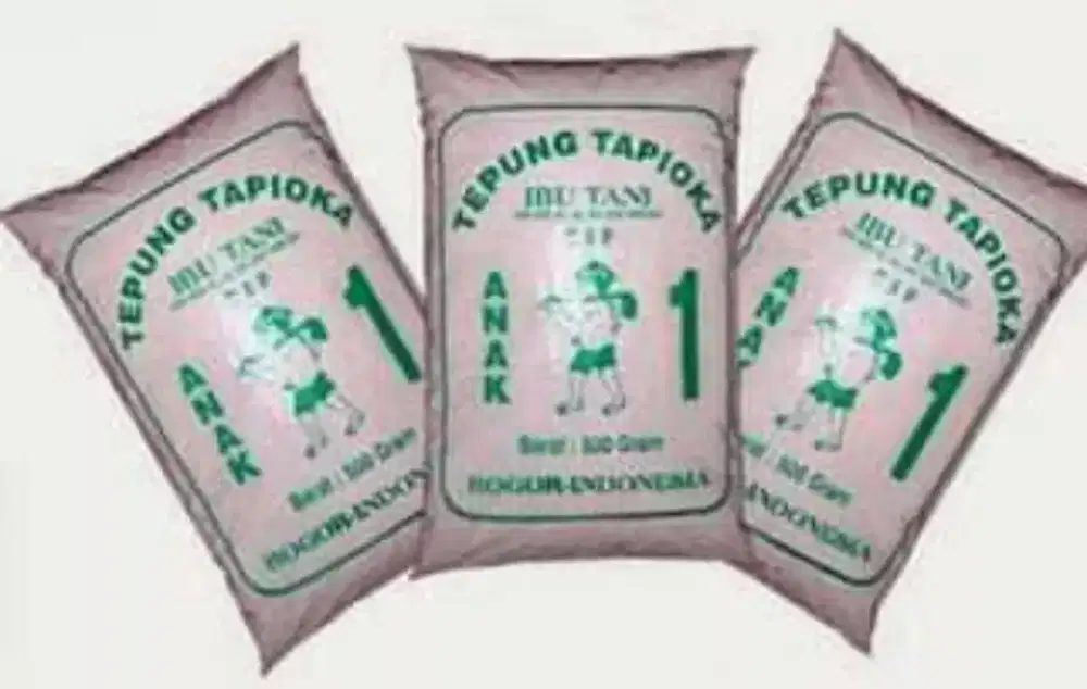Dijual Tepung Tapioka Kualitas Super Cap Anak 1. Ready stok