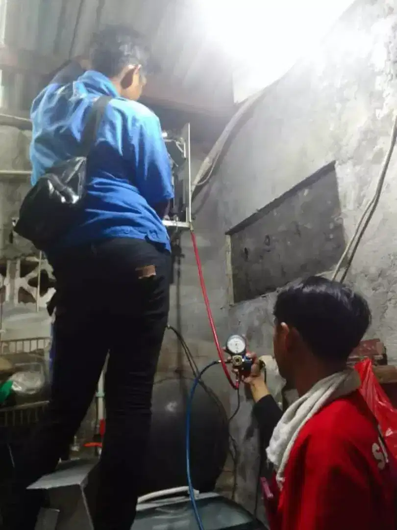 SERVICE AC KULKAS MESIN CUCI POMPA AIR