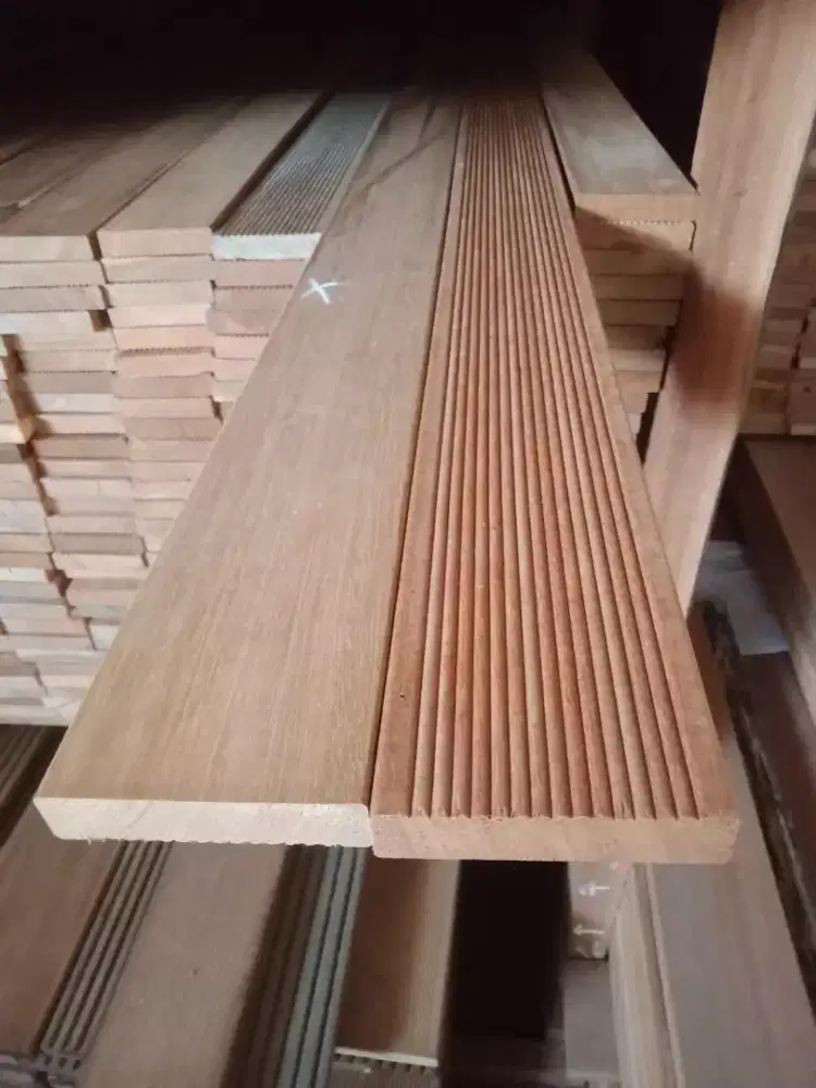Kayu decking bengkirai sisa exspor