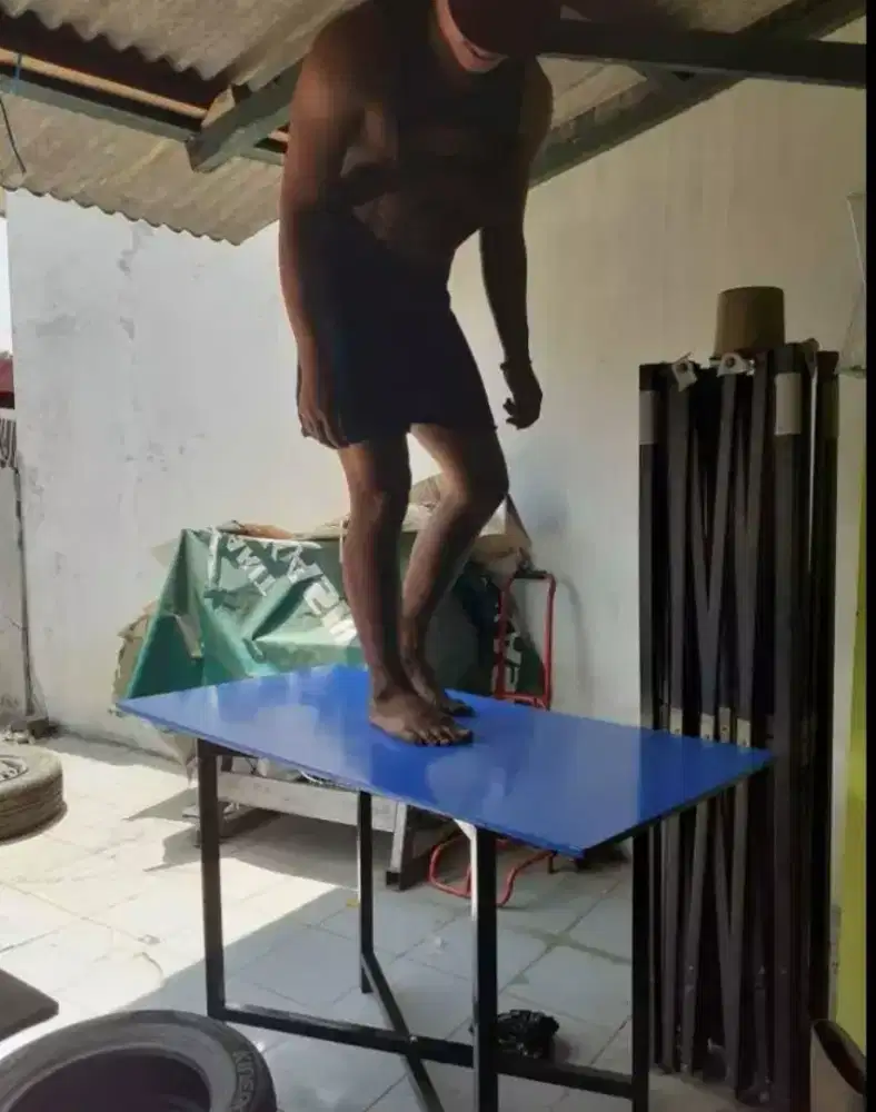 meja lipat bazar promo