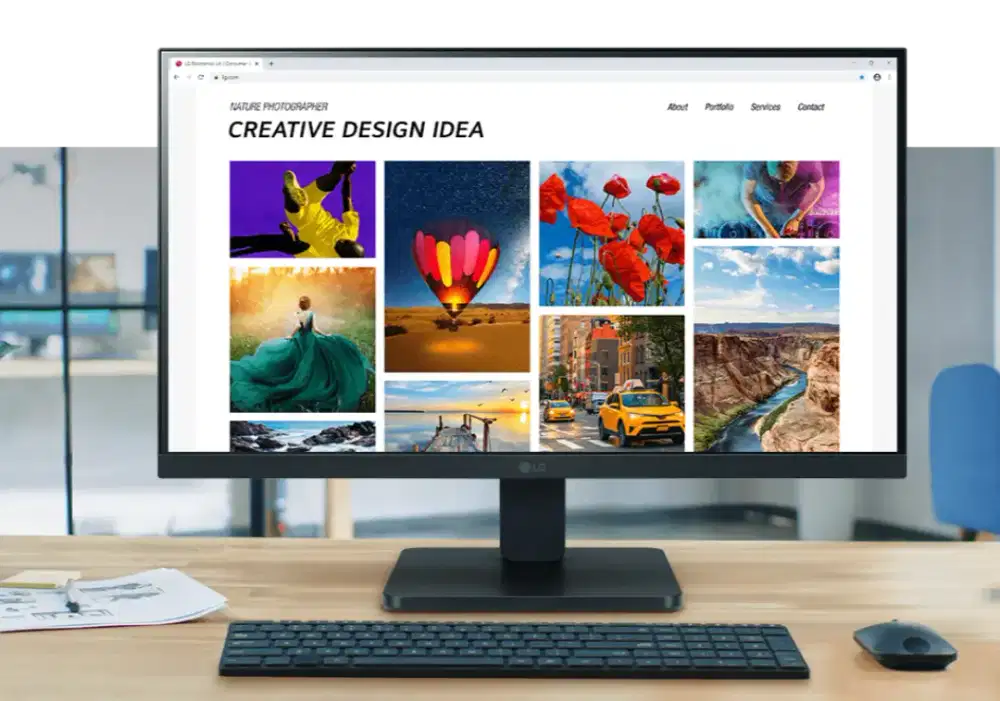 Led Monitor LG 22 inc 22MR410B Full HD