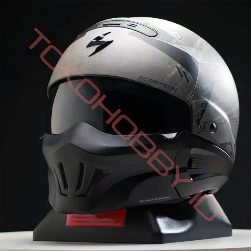 Helm SCORPION Exo Combat Evo Incursion Street Fighter Modular Size XL