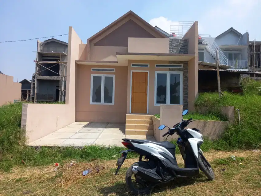 Rumah baru view kota bandung udara sejuk dekat pemkot cimahi
