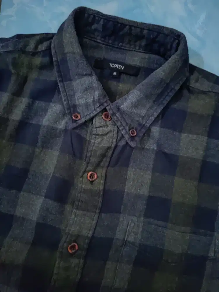 TopTen Flannel Flanel Kemeja