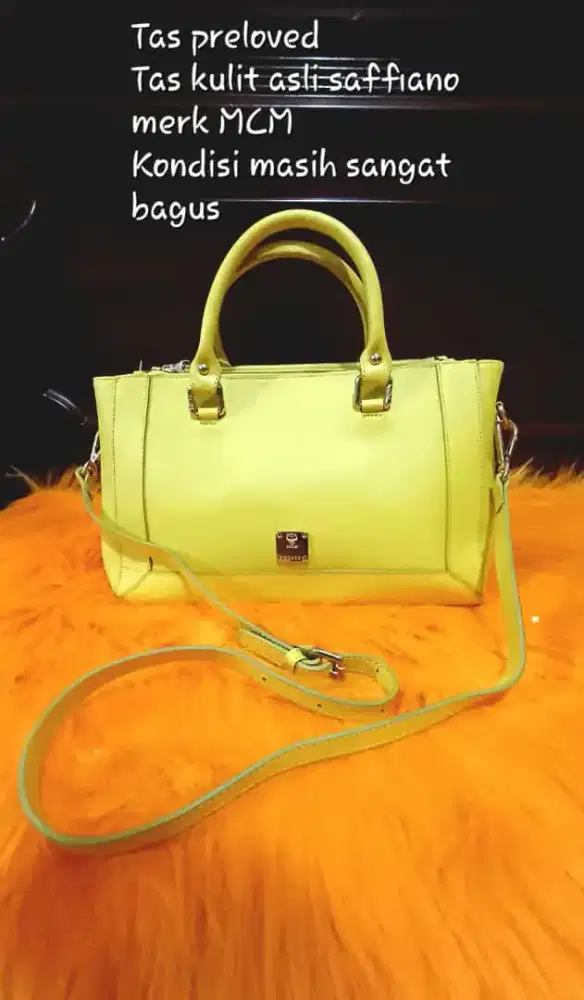 Tas kulit asli merk metro city