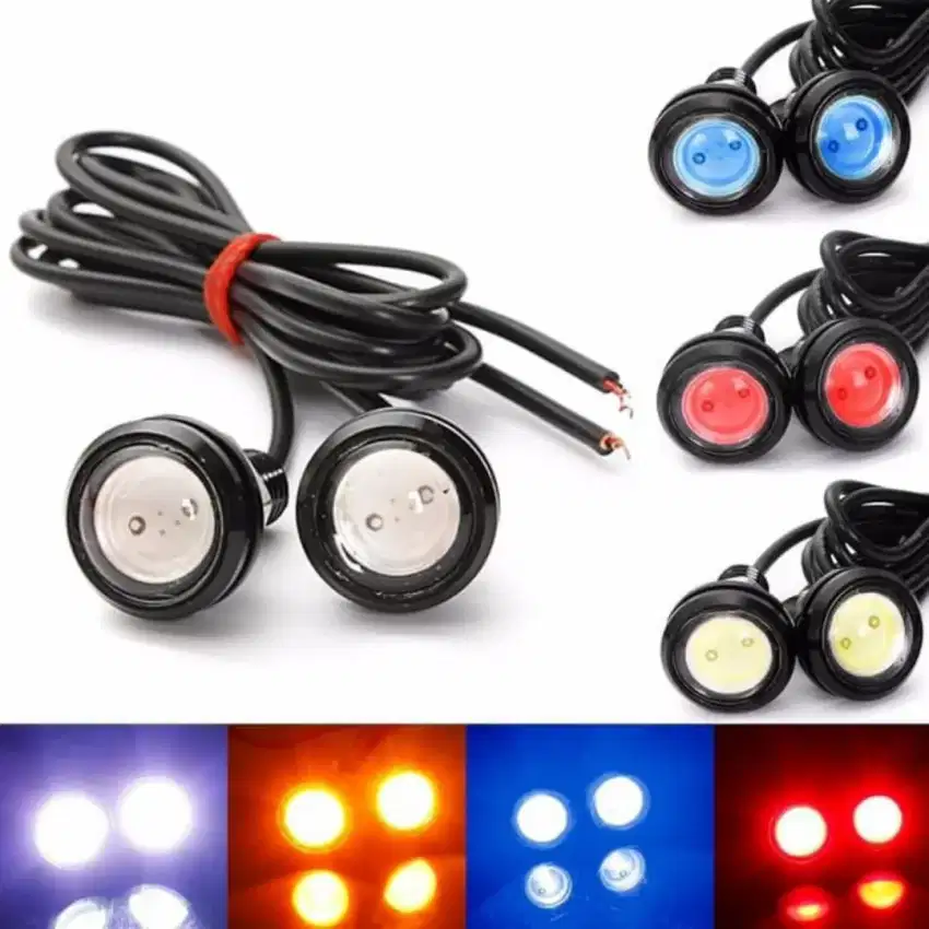 lampu led eagle eye warna warni (1pcs)