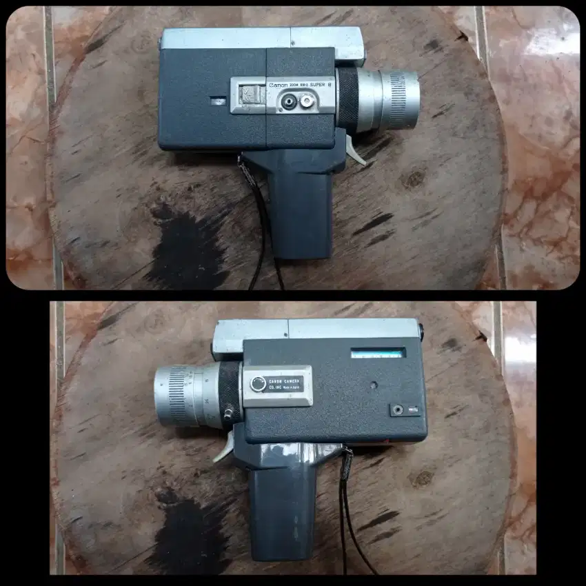 Kamera camcorder antik canon untuk display dan koleksi