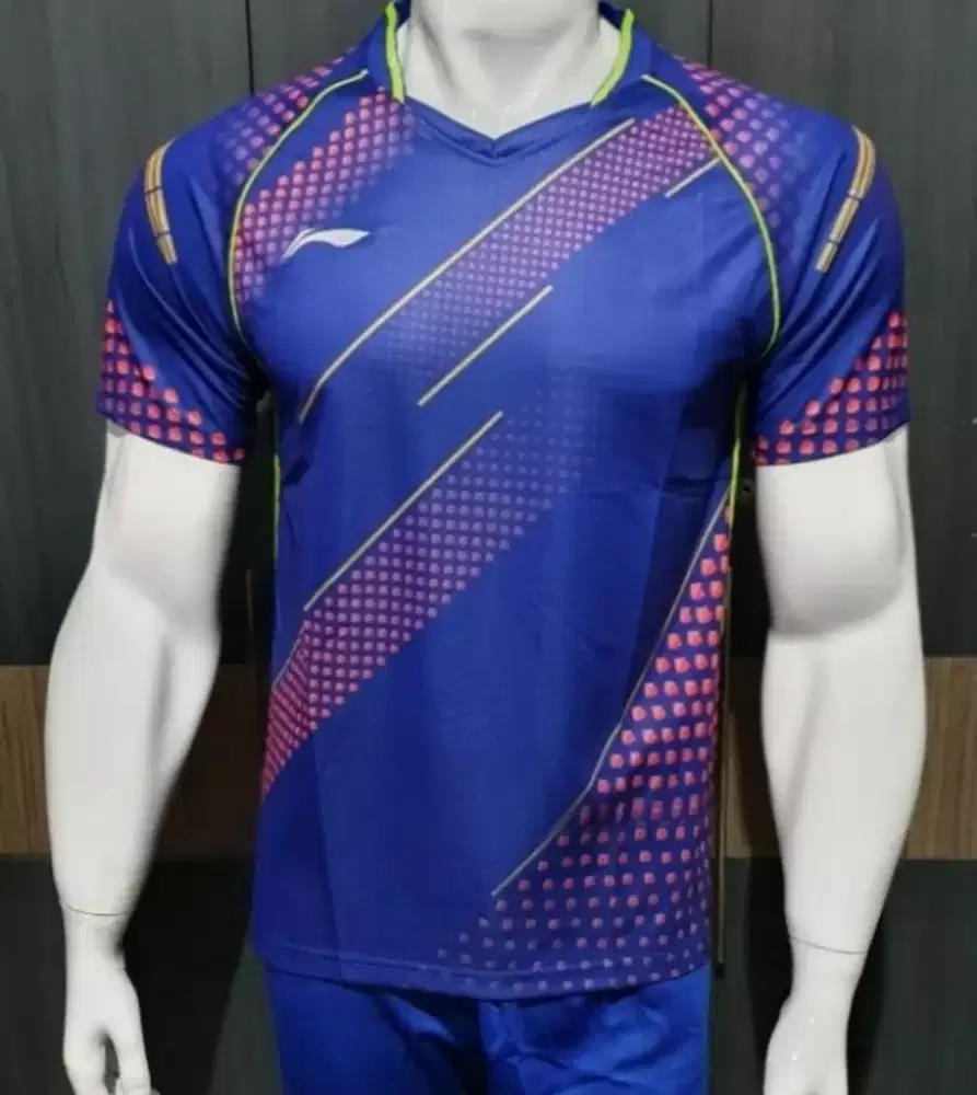 Kaos badminton lining special edition chenlong