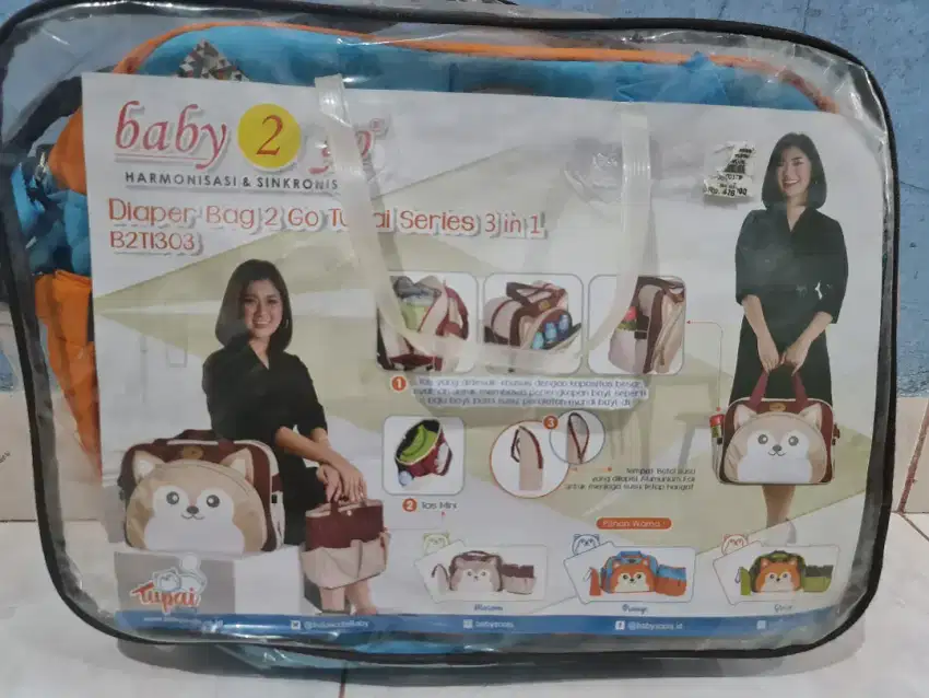 Diaper bag (tas perlengkapan bayi)