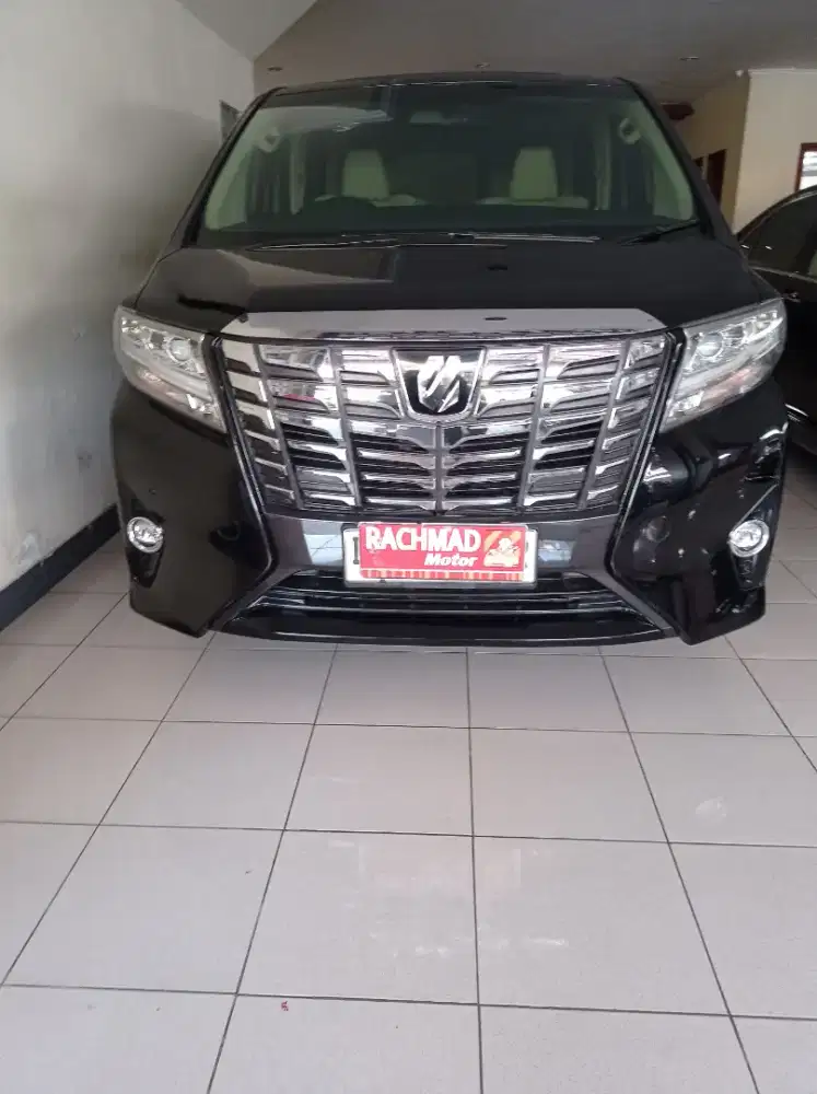 Toyota Alphard G '2017 Hitam A/T 2.5