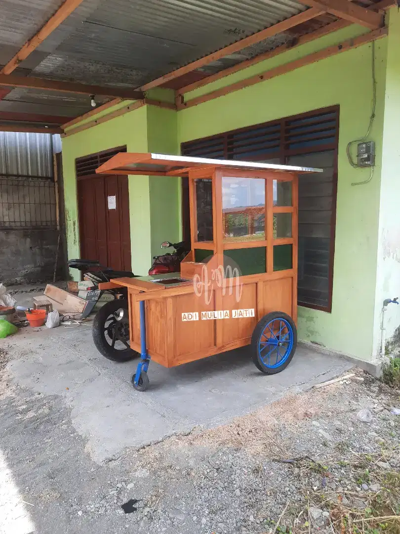 Gerobak angkringan mi bakso bakmi jawa