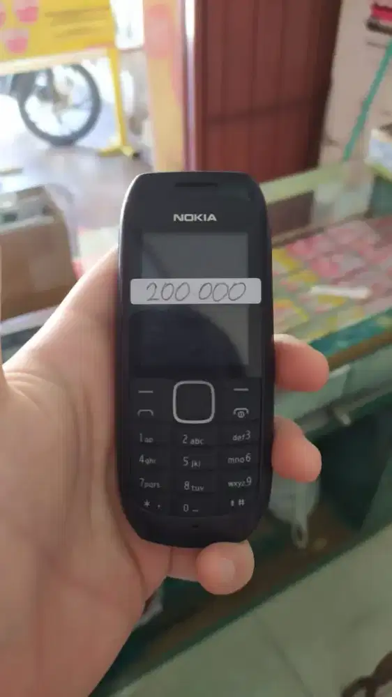 Hp Handphone Jadul Nokia Senter 1616 Untuk Nelpon Telpon Original +Cas