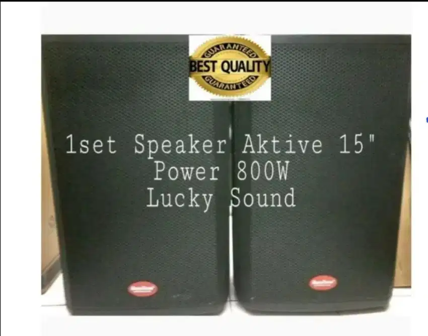 Speaker aktif Baretone Max 15h Max 15 h 1600 watt original garansi
