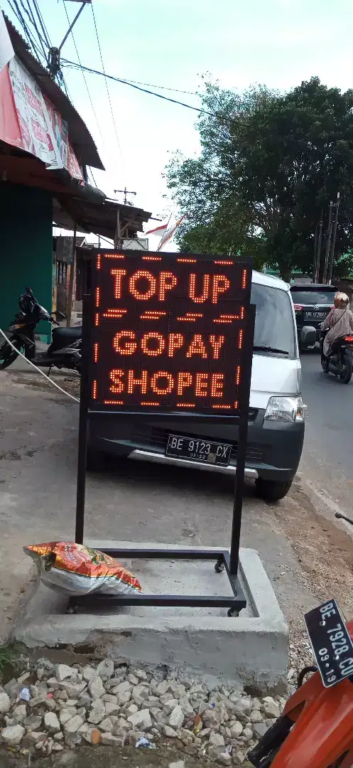 Runing text buat counter hp 64x 64