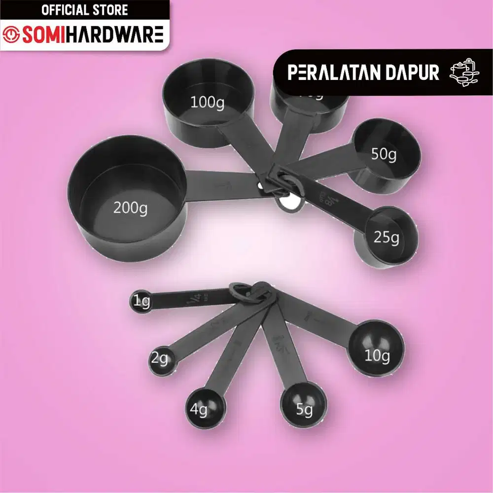 Sendok Takar Dapur Measuring Spoons 10 PCS Murah Berkualitas