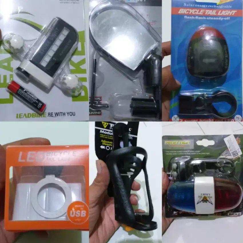 Aksesoris lampu led buat sepeda gowes