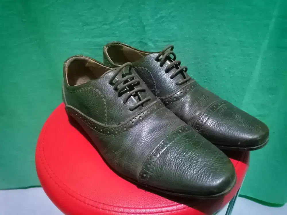 Sepatu pantofel Zara man brown size 41