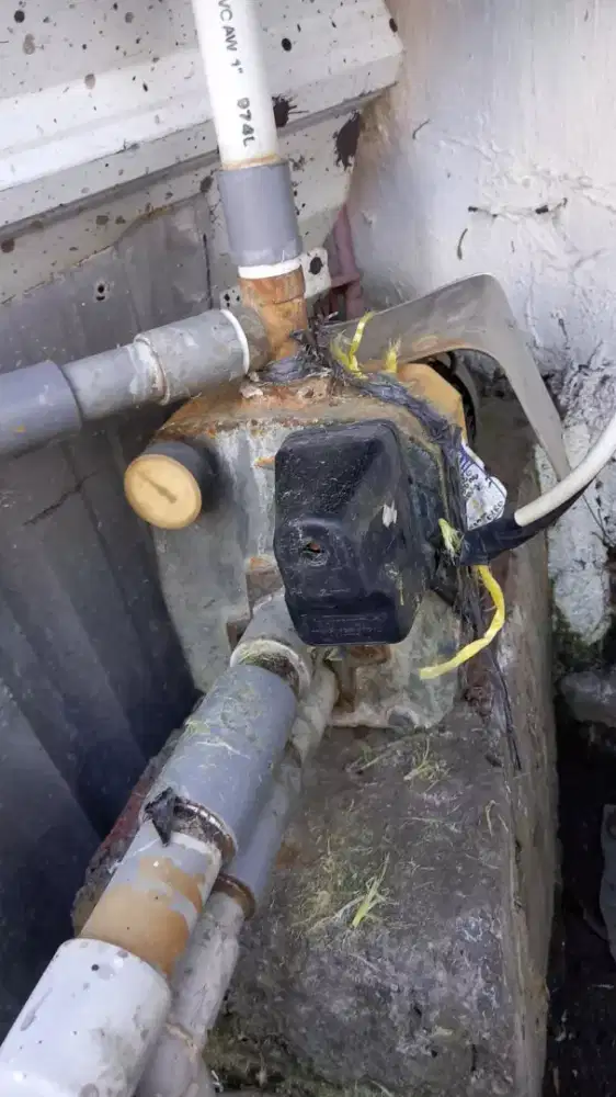 Panggilan pompa air, water heater,tandon,kran, saluran mampet,dll